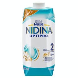 Nidina 2 optipro latte liquido 6 mesi+ brik da 500 ml