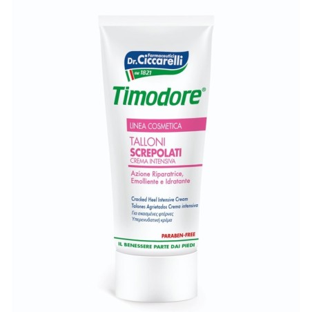 Timodore
Talloni screpolati
crema intensiva
Azione riparatrice, emolliente idratante, con urea
efficace in 3 giorni