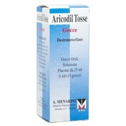 Aricodil Tosse
gocce orali, soluzione
destrometorfano
flaconcino da 25 ml