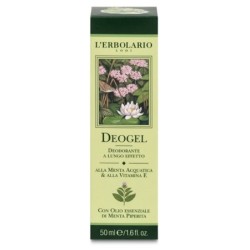 L'Erbolario
Deogel
Deodorante a lungo effetto
alla menta acquatica & alla vitamina E