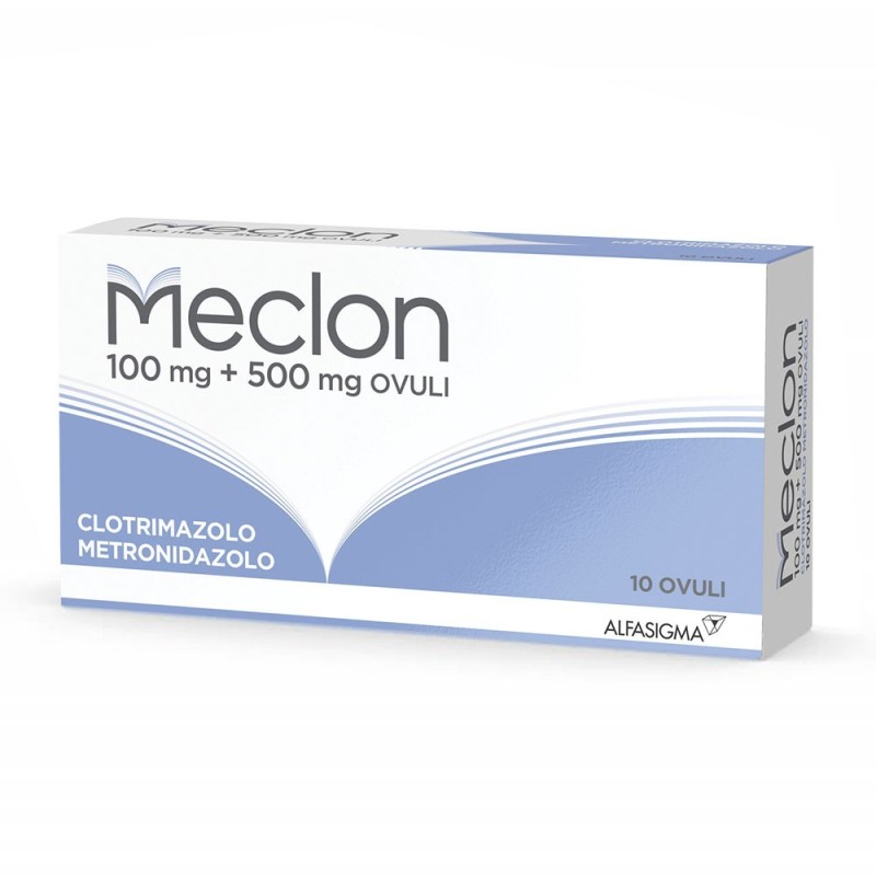 Meclon 100 mg + 500 mg 10 Vaginalpessare