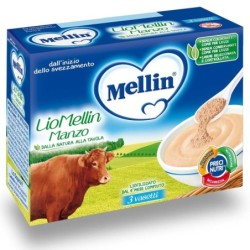 Mellin
LioMellin
liofilizzato
manzo
4 mesi+ (dall'inizio dello svezzamento)
confezione 3 vasetti da 10 g