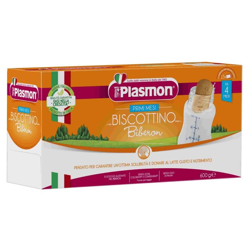 Plasmon Biscuit biberon Pirimi mois 4 mois+ 600 g