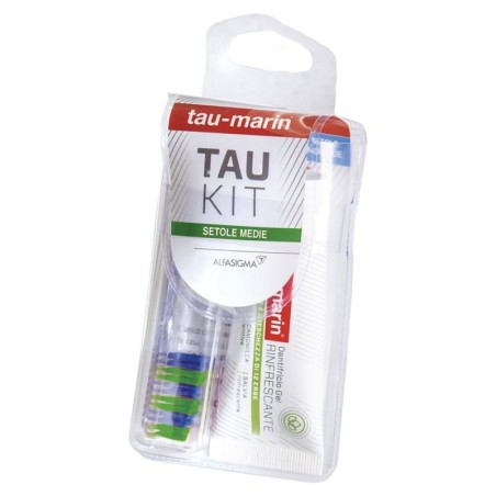 Tau marin Tau Kit Spazzolino Medio + Dentifricio 20 ml