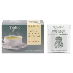 Erbamea Tiglio Infusi di piante officinali 20 bustine filtro monodose