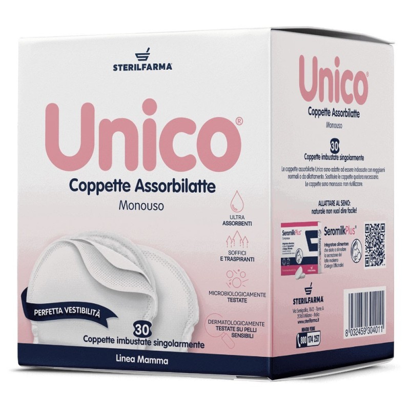 Unico Discos absorbentes desechables 30 piezas