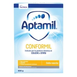 Aptamil
Conformil
indicato per la gestione dietetica di coliche e stipsi
dalla nascita 0 mesi+