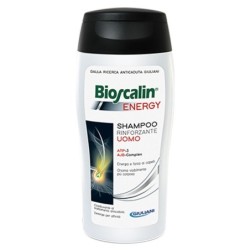 Bioscalin Energy shampoo rinforzante uomo Energia e forza ai capelli, chioma visibilmente più corposa.