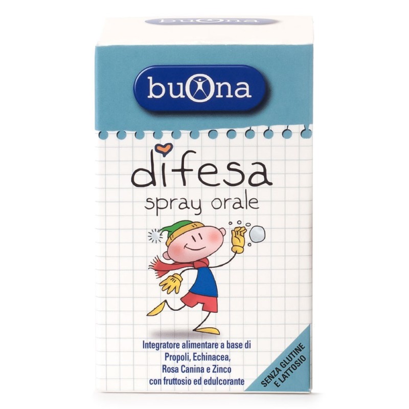 Buona
difesa
spray orale
Integratore alimentare