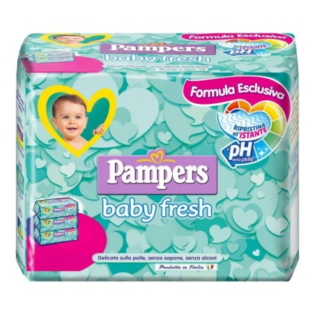 Pampers Baby fresh formula esclusiva 210 pezzi