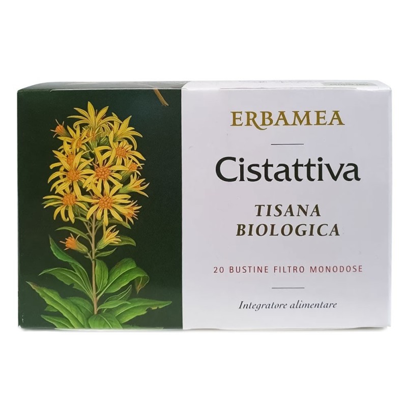 Erbamea Cistattiva tisana biologica Confezione da 20 bustine filtro monodose