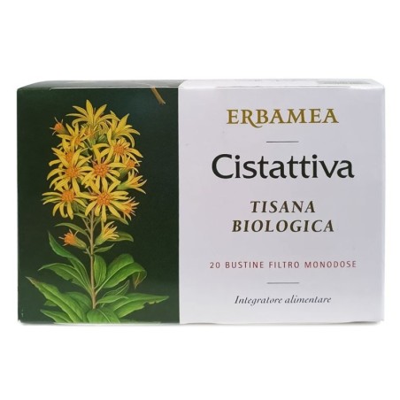 Erbamea Cistattiva tisana biologica Confezione da 20 bustine filtro monodose