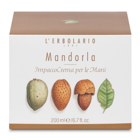 L'Erbolario Mandorla Impacco crema mani Vasetto da 200 ml