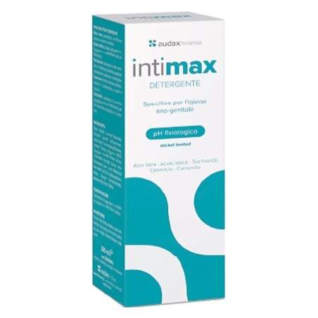 Intimax
detergente specifico per l'igiene ano-genitale
ph fisiologico