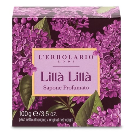 L'Erbolario Lillà lillà sapone profumato Panetto da 100 g