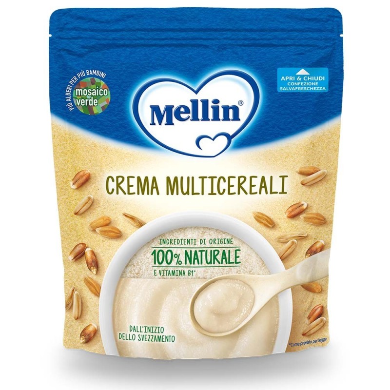 Mellin crema multicereali busta da 200 g