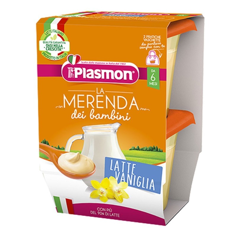 Plasmon
La merenda
dei bambini
Latte Vaniglia
6 mesi+