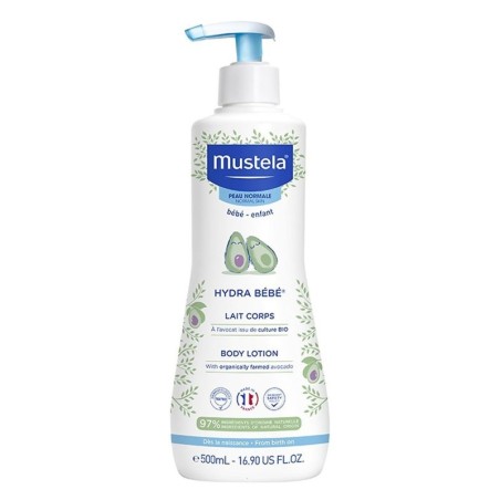 Mustela hydra bébé latte corpo