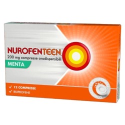 Nurofenteen 200 mg confezione da 12 compresse menta orodispersibili