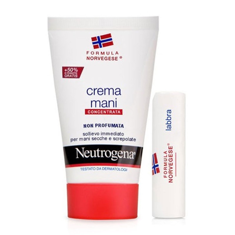 Neutrogena
crema mani Non Profumato 75 ml
+ Lipstick Bundle 4,8g