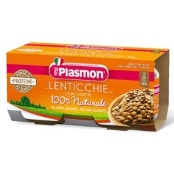 Plasmon
omogeneizzato
lenticchie con carote
100% naturale
8 mesi+