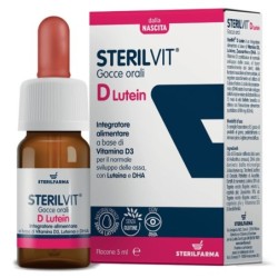 Sterilvit
D Lutein
gocce orali
è un integratore alimentare a base di Vitamina D3