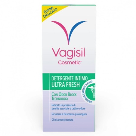 Vagisil cosmetic
Detergente intimo
Ultra fresh
Con odor block technology