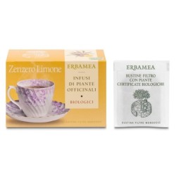 Erbamea Zenzero limone 20 bustine filtro monodose