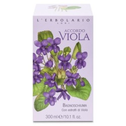 L'erbolario Accordo viola bagnoschiuma Flacone da 300 ml