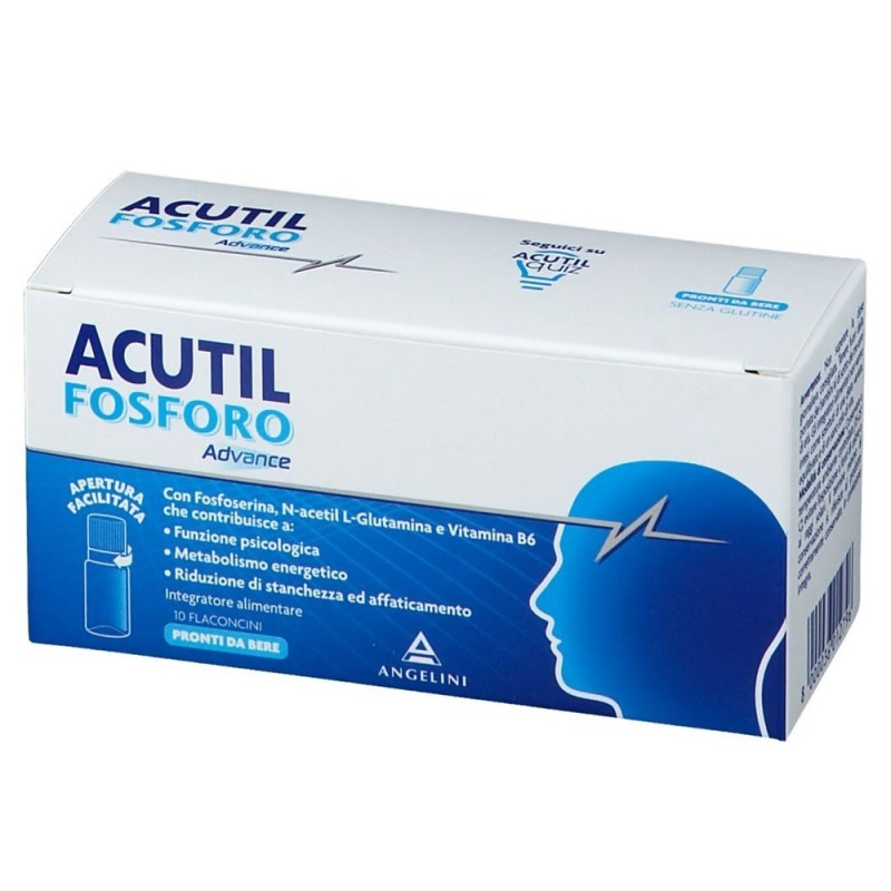 Acutil fosforo advance 10 flaconcini