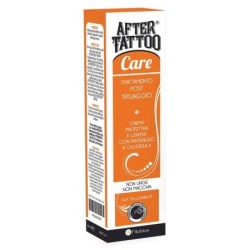 After tattoo care
Trattamento post tatuaggio
crema protettiva e lenitiva con pantenolo e calendula