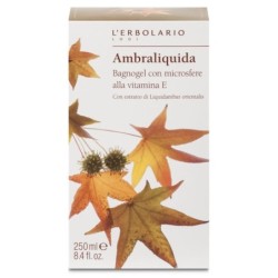 L'Erbolario Ambraliquida bagnogel Flacone da 250 ml