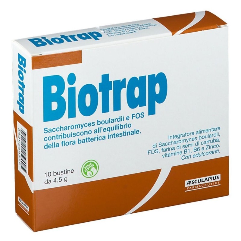 Biotrap senza glutine Confezione da 10 bustine