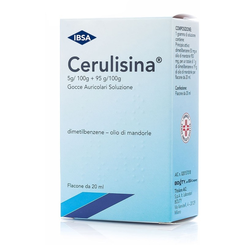 Cerulisina gocce auricolari flaconcino da 20 ml