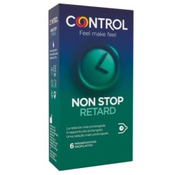 Control
Feel make feel
non stop retard
profilattico
Il rapporto più prolungato
Confezione da 6 profilattici