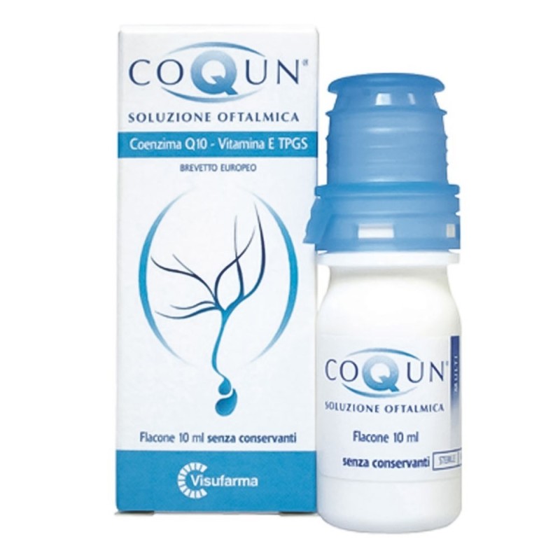 Coqun
Soluzione Oftalmica
Coenzima Q10 - Vitamina E TPGS