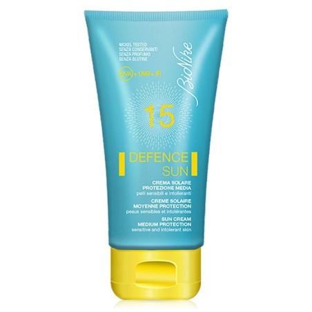 BioNike
Defence
sun
crema solare
SPF 15 protezione media