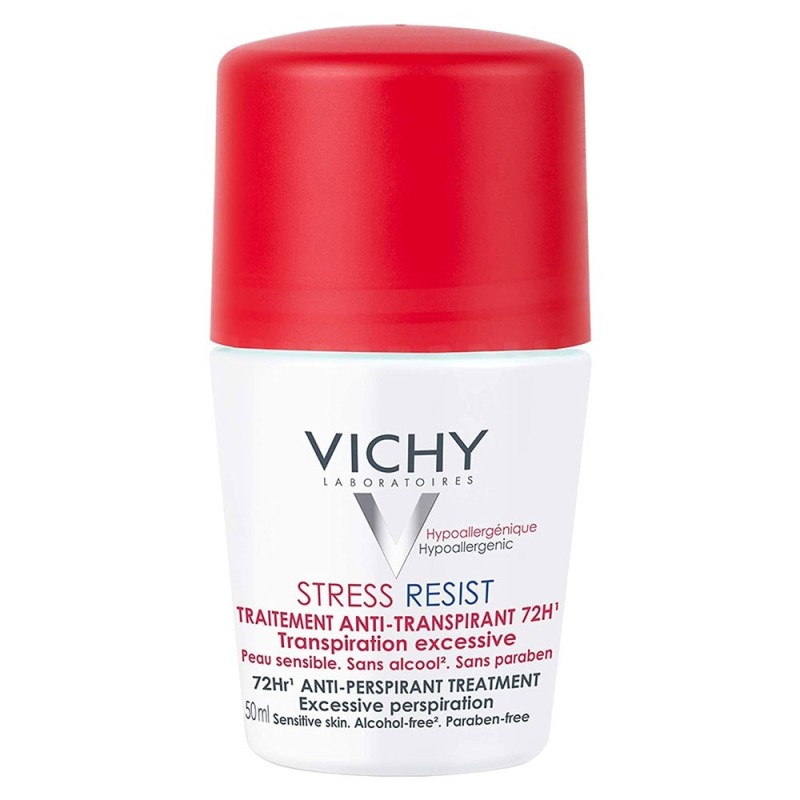 Vichy
stress resist
deodorante
Trattamento intensivo anti-traspirante, sudorazione eccessiva.
Roll-on da 50 ml