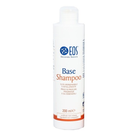 Eos
base shampoo
cute ipersensibile e intollerante, privo di profumi, fragranze e oli essenziali.