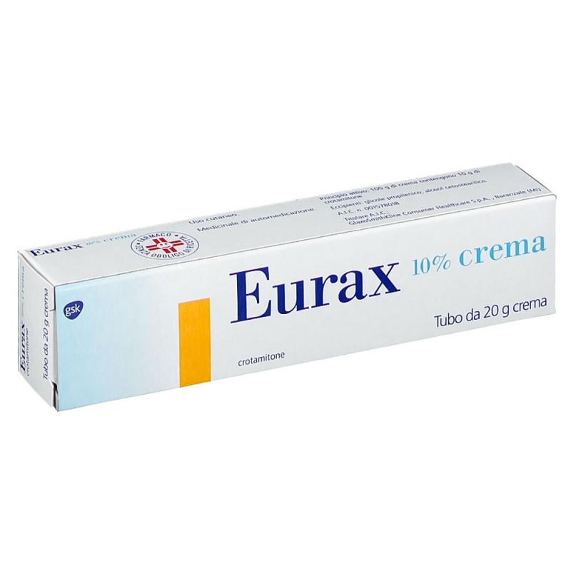 Eurax
10% crema
crotamitone
tubo da 20 g