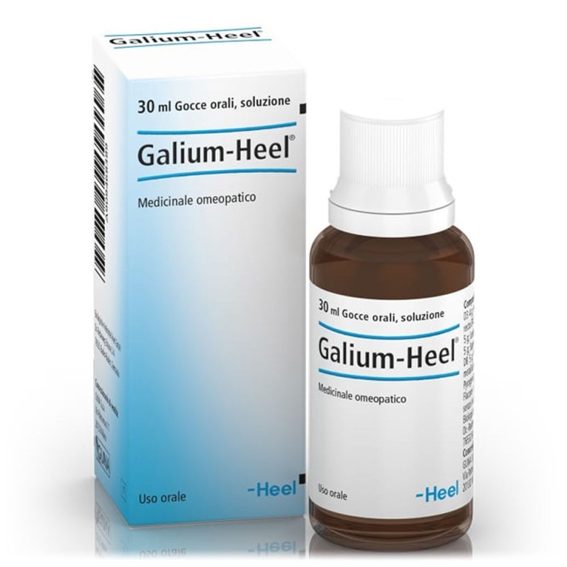 Galium-Hell
medicinale omeopatico
gocce orali, soluzione
Flaconcino da 30 ml