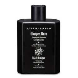 L'Erbolario
Ginepro nero
shampoo doccia energizzante
con Ginepro nero, sesamo e cumino nero.