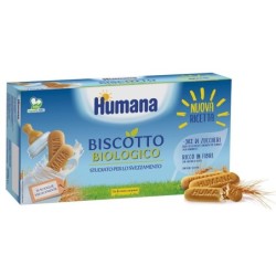 Humana biscotto biologico da 4 mesi compiuti si scioglie velocemente | studiato per lo svezzamento