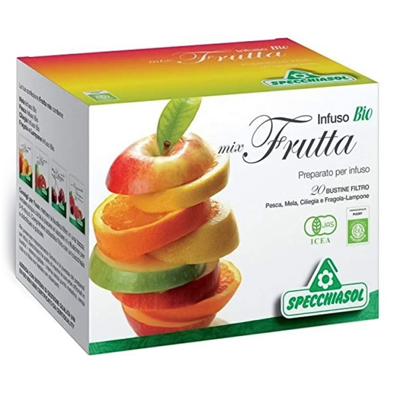 Specchiasol Infuso bio mix frutta Confezione 20 Filtri Mix