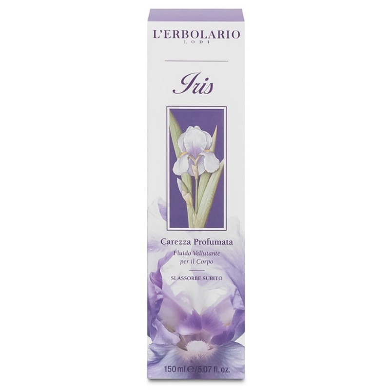 L'Erbolario Iris parfümierte samtige Körperstreicheleinheiten 150 ml