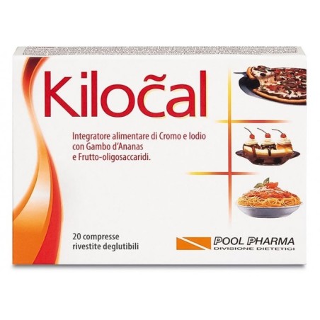 Kilocal
Integratore alimentare di cromo e Iodio con Gambo d'Ananas e Frutto-oligosaccaridi.