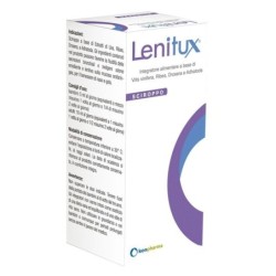 Lenitux
sciroppo
Integratore alimentare a base di Vitis vinifera, ribes, drosera e adhatoda.
Flacone da 100 ml