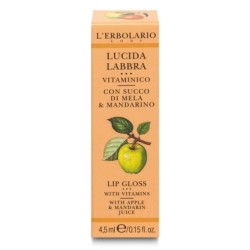 L'Erbolario
Lucida labbra
vitaminico con succo di mela & mandarino
Stick da 4,5ml