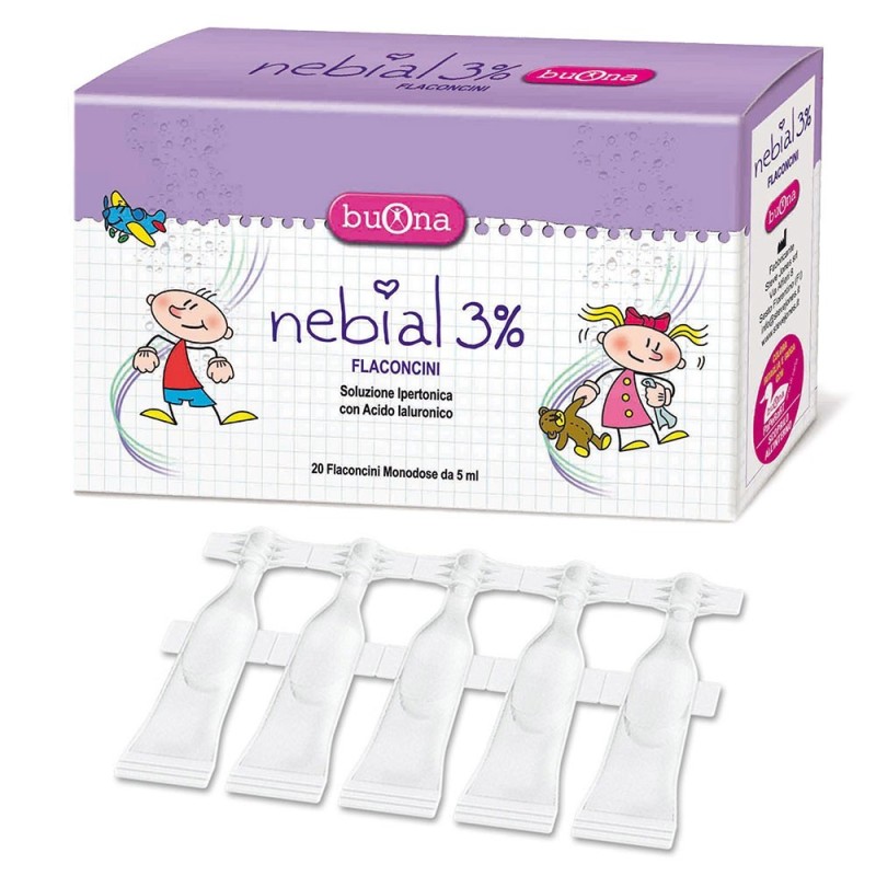 Buona Nebial 3% Confezione 20 flaconcini da 5 ml