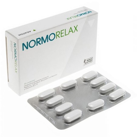 Normorelax
integratore alimentare a base di Magnesio, Triptofano, Boswellia con Niacina e Vitamine B2 e D.